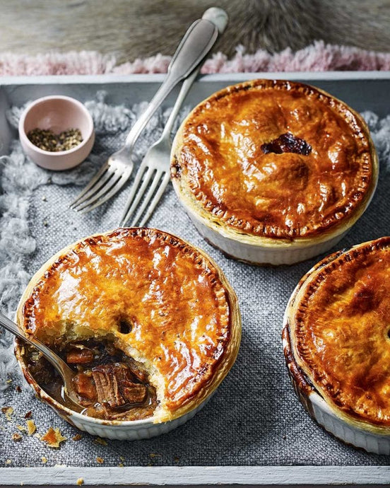 Venison & Stout Pot Pies